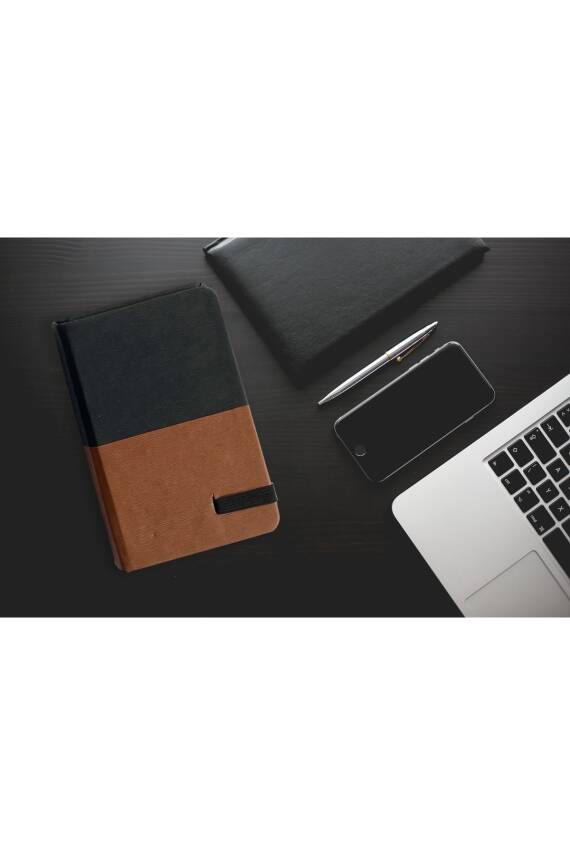 Mevlana Çanta Boy Termo Deri Not Defteri - 174