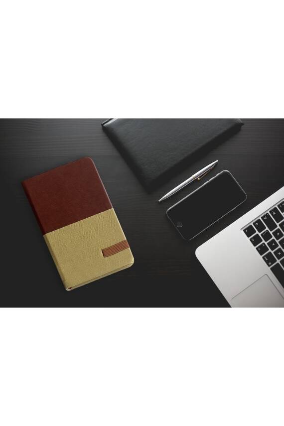 Mevlana Çanta Boy Termo Deri Not Defteri - 120