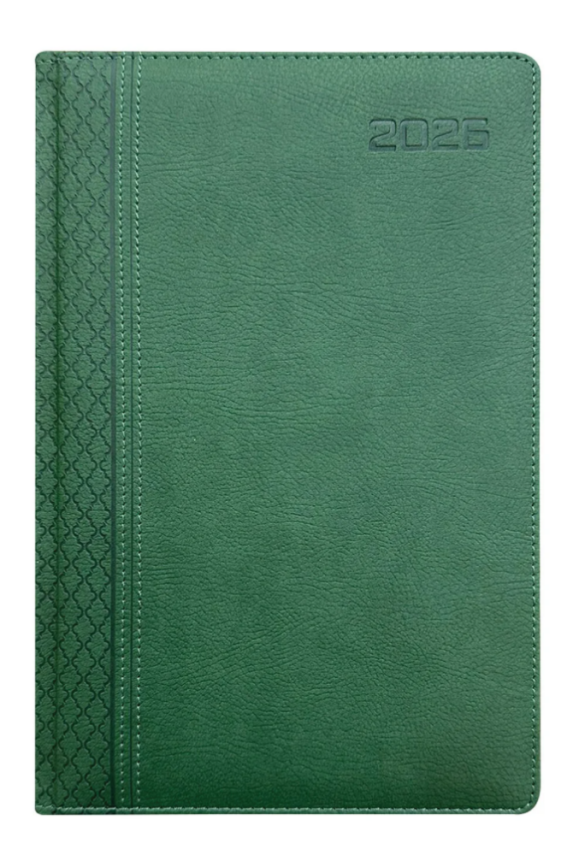 Mevlana Thermo Deri 336 Sayfa Orta Boy Ajanda 2026 - 1