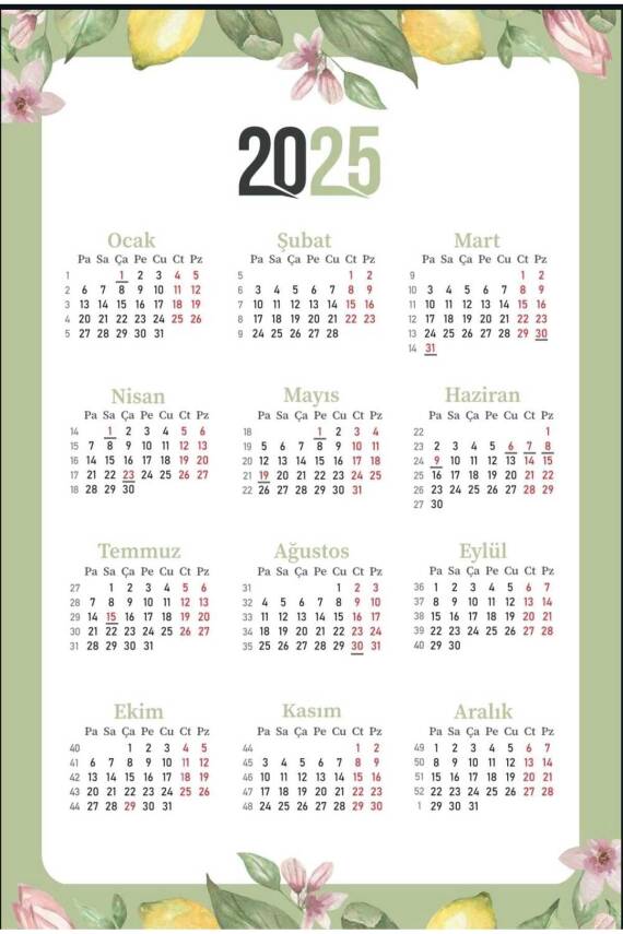 Mevlana Poster Takvim 2025 - 1
