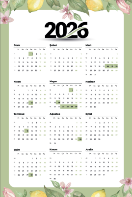 Mevlana Poster Takvim 2026 - Mevlana Takvim & Promosyon