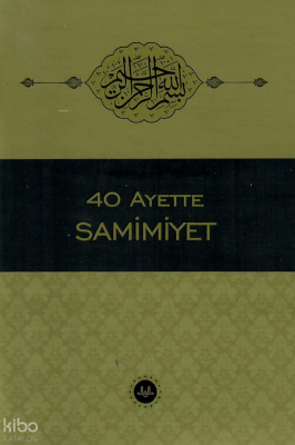 40 Ayette Samimiyet - Diyanet İşleri Başkanlığı (1)