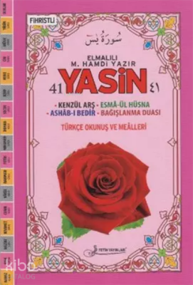 41 Yasin Fihristli ( Orta Boy ) - Fetih Yayınları (1)