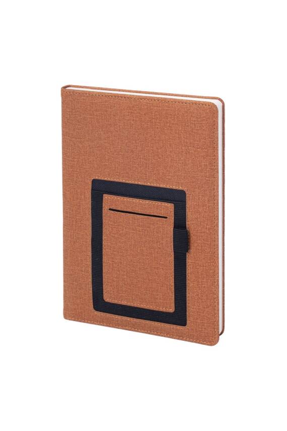 A5 Kartvizitli Thermo Deri Defter 15 x 21 cm - 15