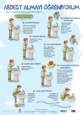 Abdest Almayı Öğreniyorum - Türkiye Diyanet Vakfı Yayınları (1)