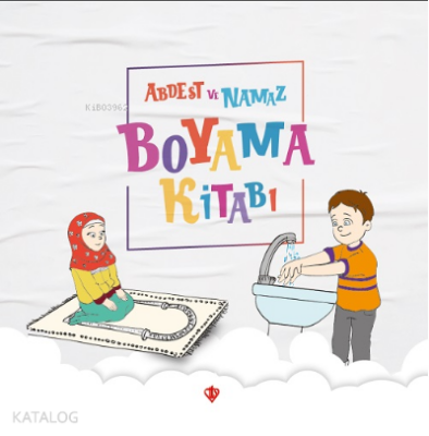 Abdest ve Namaz Boyama Kitabı - Türkiye Diyanet Vakfı Yayınları (1)
