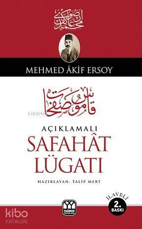Açıklamalı Safahat Lügatı - 2
