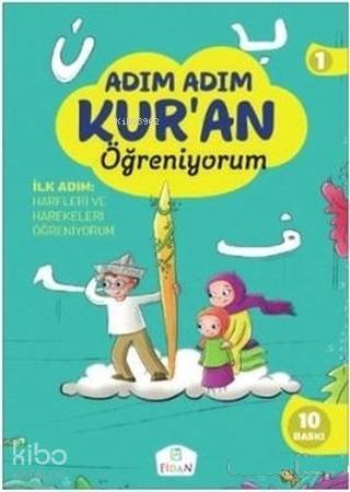 Adım Adım Kuran Öğreniyorum Seti (3 Kitap + 1 Dvd) - 1