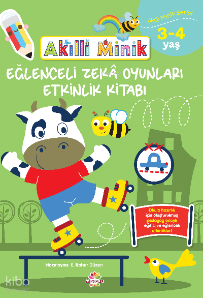 Akıllı Minik Eğlenceli Zeka Oyunları Etkinlik Kitabı 3-4 Yaş - 1