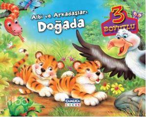 Albi ve Arkadaşları Doğada 3 Boyutlu Kitaplar - 1