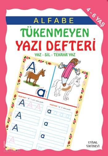 Alfabe Tükenmeyen Yazı Defteri 4-7 Yaş - 1