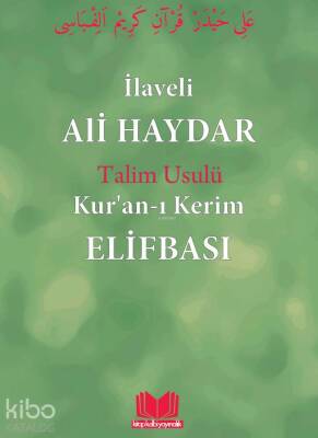 Ali Haydar Elifbası Talim Usulu - Kitap Kalbi Yayıncılık (1)