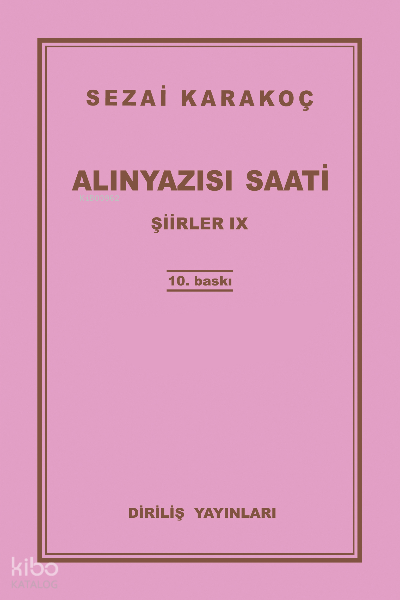 Alınyazısı Saati Şiirler -IX - 1