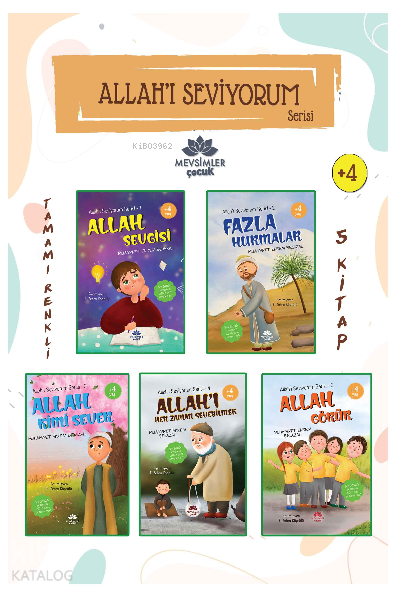Allahı Seviyorum Serisi (5 Kitap) - 2