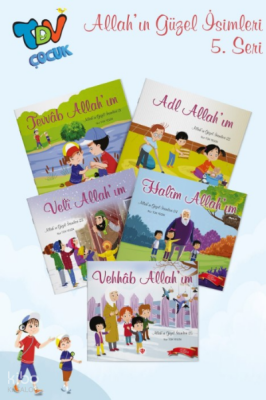Allah’ın Güzel İsimleri 5. Seri 5 Kitap Takım - 2
