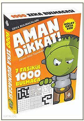 Aman Dikkat! - Zeka Bulmacaları 7 Fasikül - 1000 Bulmaca - 1