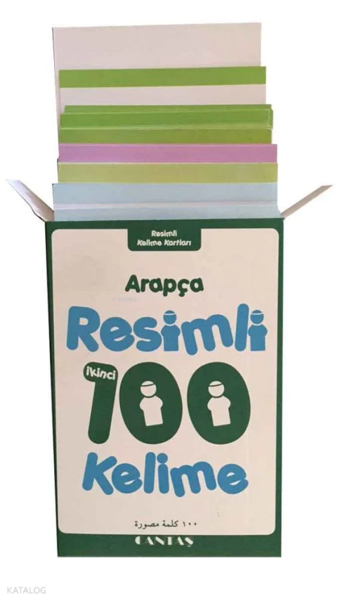 Arapça Resimli İkinci 100 Kelime Kartları - 1