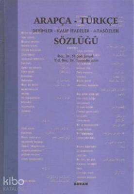 Arapça Türkçe Deyimler Kalıp İfadeler Atasözleri Sözlüğü - Beyan Yayınları