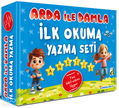 Arda ile Damla Okuma Yazma Seti - Damla Eğitim