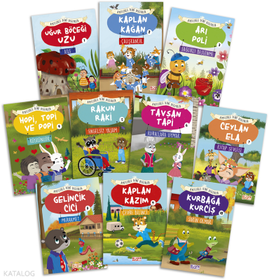 Ayetlerle Dini Değerler Set (10 Kitap) - 2