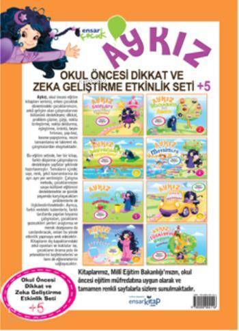 Aykız - Okul Öncesi Dikkat ve Zeka Geliştirme Etkinlik Seti + 5 - 1