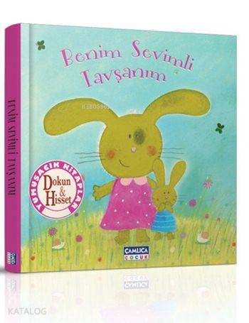 Benim Sevimli Tavşanım Dokun Hisset Kitapları - 2 - 1