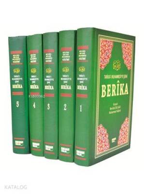 Berîka (Ciltli-5 Cilt) Tarikat-ı Muhammediyye Şerhi - 2