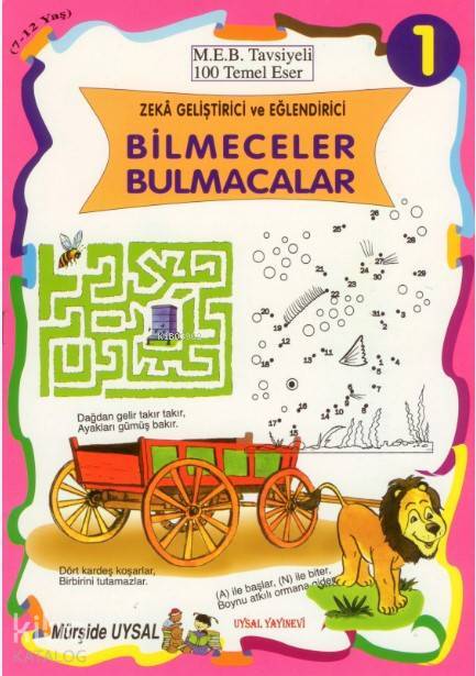 Bilmeceler (10 Kitap, Takım) 8 Yaş ve Üstü (b. Boy) - 1