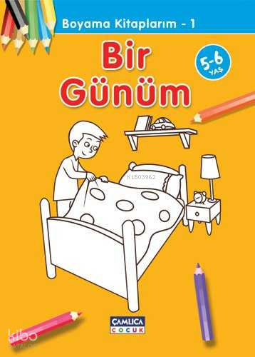 Bir Günüm Boyama Kitaplarım 1 - 1