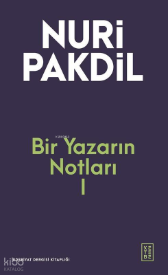 Bir Yazarın Notları 1 - 1