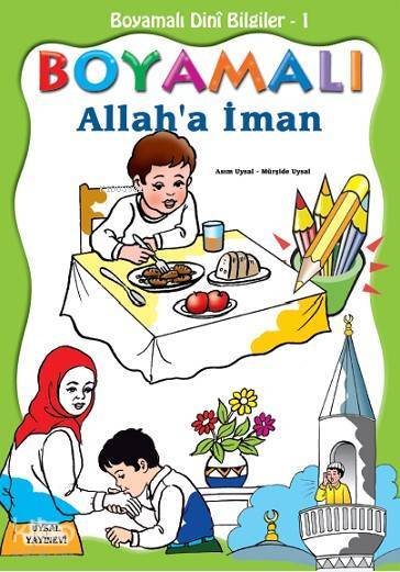 Boyamalı Allaha İman 5 Yaş ve Üstü - 1