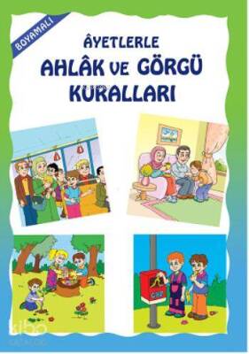 Boyamalı Ayetlerle Ahlak ve Görgü Kuralları - Uysal Yayınevi