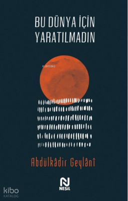 Bu Dünya İçin Yaratılmadın - Nesil Yayınları (1)