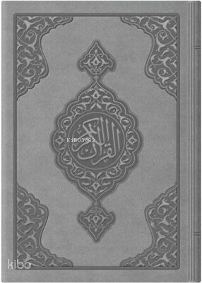 Büyük Cep Boy Termo Deri Kuran-ı Kerim Gri, Mühürlü - Hayrat Neşriyat (1)