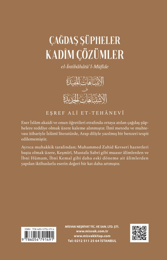Çağdaş Şüpheler, Kadim Çözümler (İntibahatü’l Müfide Tercümesi) - 2