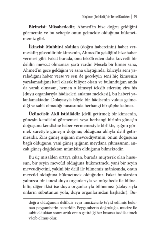 Çağdaş Şüpheler, Kadim Çözümler (İntibahatü’l Müfide Tercümesi) - 6