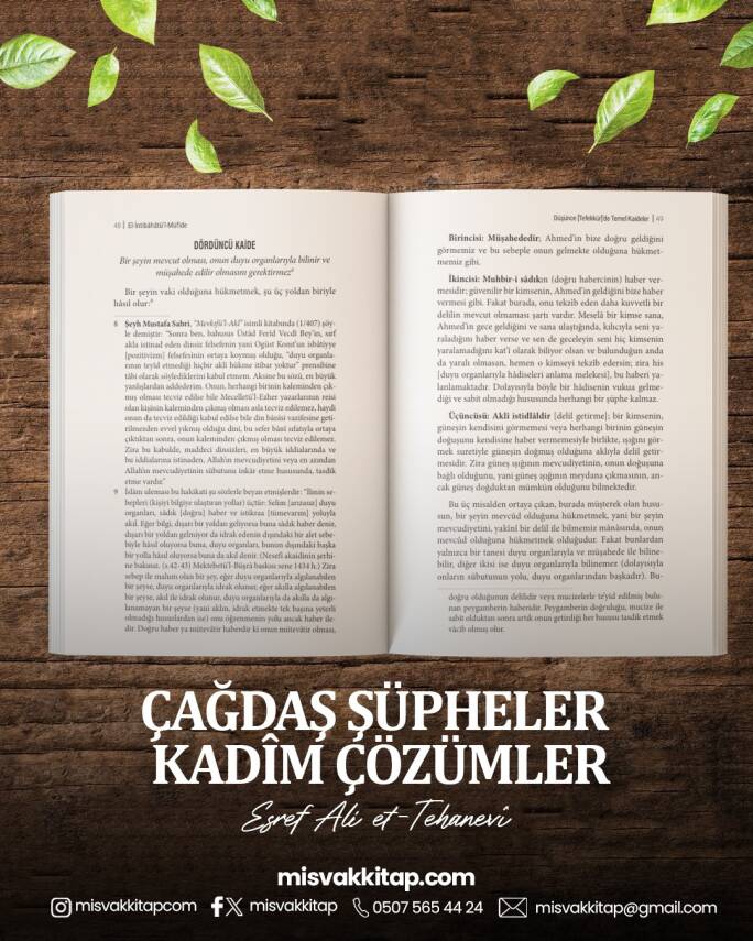 Çağdaş Şüpheler, Kadim Çözümler (İntibahatü’l Müfide Tercümesi) - 2