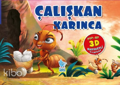 Çalışkan KarıncaPop-Up 3D Hareketli Kitap - 2