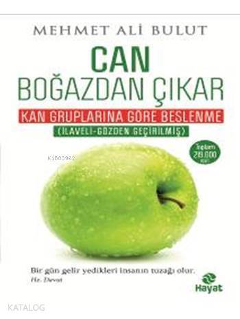 Can Boğazdan Çıkar Kan Gruplarına Göre Beslenme Tablolu - 1