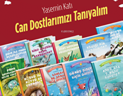 Can Dostlarımızı Tanıyalım (Set) 10 Kitap - 2