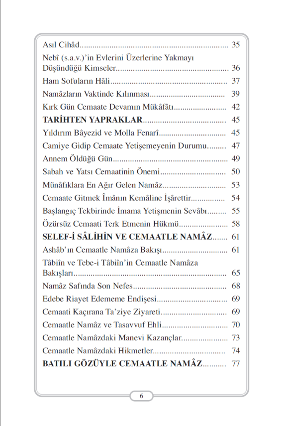 Cemaatle Kılınan Namazın Fazileti - 4