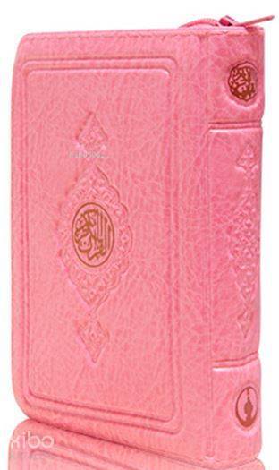 Cep Boy Kuran-ı Kerim (Pembe Renk, Kılıflı, Mühürlü) - 1