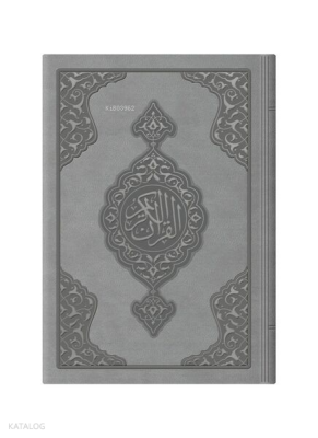 Cep Boy Termo Deri Kuran-ı Kerim (Gri, Mühürlü) - Hayrat Neşriyat (1)