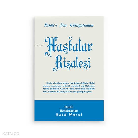 Cep Hastalar Risalesi - 1