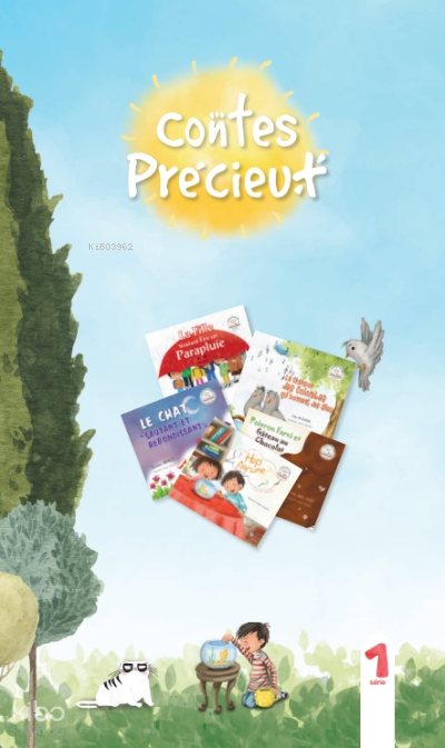 Contes Precievt Serie 1 5 Livres (Değerli Masallar Seri 1 5 Kitap) - Fransızca - 2