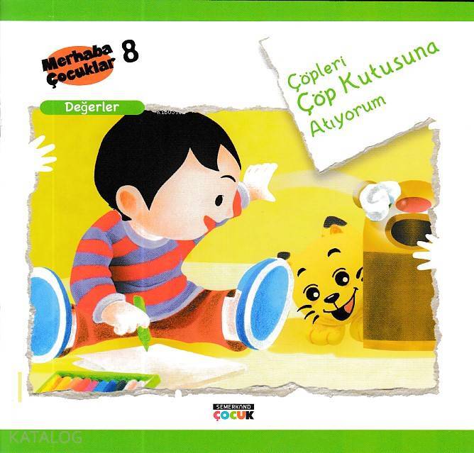 Çöpleri Çöp Kutusuna Atıyorum - Değerler Merhaba Çocuklar 8 - 3