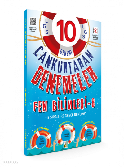 Damla Eğitim Cankurtaran Denemeler Fen-8 - 1