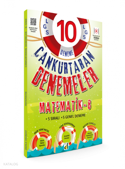 Damla Eğitim Cankurtaran Denemeler Matematik-8 - 2