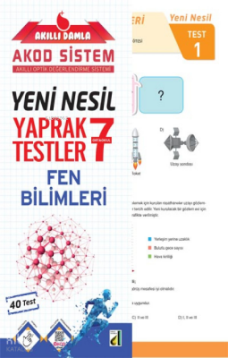 Damla Eğitim Yeni Nesil Fen Bilimleri Yaprak Testler - 7 - Damla Yayınevi (1)