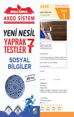 Damla Eğitim Yeni Nesil Sosyal Bilgiler Yaprak Testler - 7 - Damla Yayınevi (1)